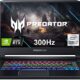 Acer Predator Triton 500 15 Gaming Laptop, 15.6″ FHD NVIDIA G-SYNC Display 300Hz (100% sRGB), Intel i7-10750H,16GB RAM 512GB SSD, GeForce RTX 2070 Super 8GB,RGB Backlit KB, Win10 -Black