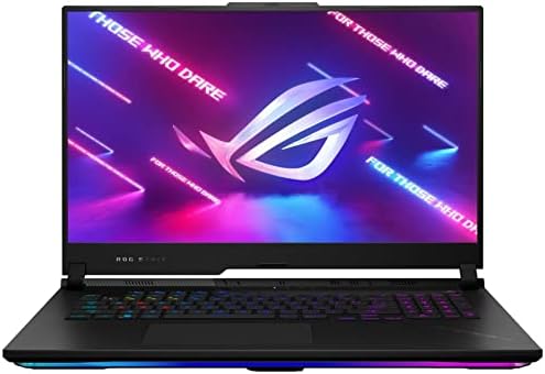 ASUS ROG Strix Scar 17 X3D G733PYV-XH97 – AMD Ryzen 9-7945HX / up to 5.4 GHz – Win 11 Pro – GeForce RTX 4090-32 GB RAM – 2 TB SSD Off Black